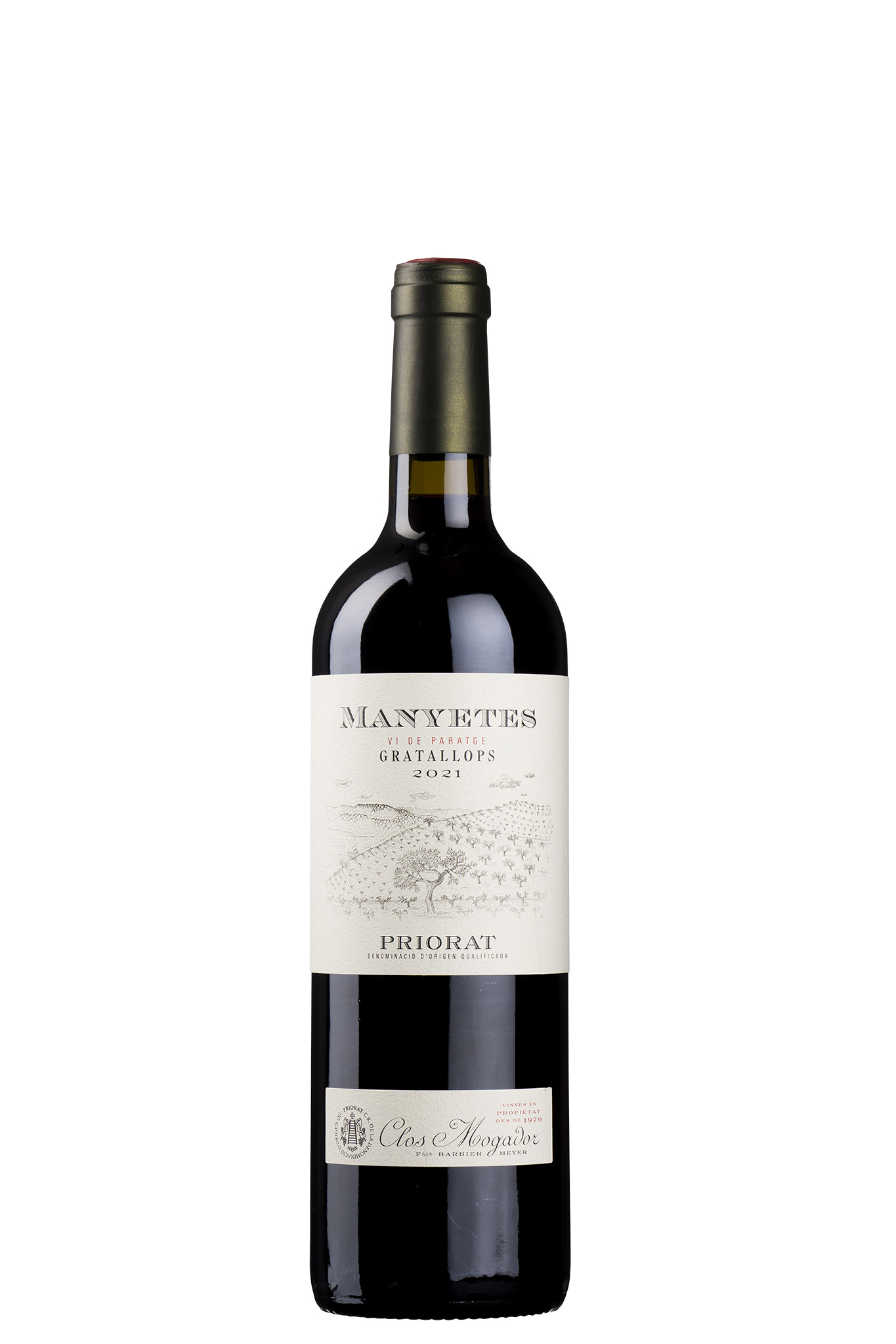 2021 Manyetes, Clos Mogador, Priorat
