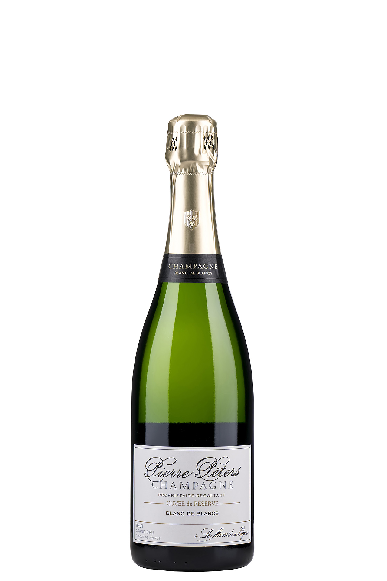Pierre Peters Champagne Cuvee de Reserve, Blanc de Blancs GC